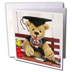 BK Dinky Bears Classic Misc – Dinky Bears Graduation – Greeting Cards-6 Greeting Cards with envelopes