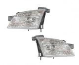 1997-2005 Chevy Venture Headlight Assembly (1998 1999 2000 2001 2002 2003 2004 97 98 99 00 01 02 03 04 05) – One Pair(Both Driver and Passenger Sides) – DOT Certified Headlight