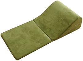 クッション 無地 ごろ寝クッション ごろ寝枕 『コルテ TV枕』 グリーン 約44&times;90cm(中=ウレタンフォーム)