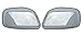 05-14 Nissan Frontier Chrome Mirror Covers (Set of 2)