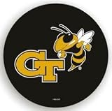 Georgia Tech Yellow Jackets Black Spare Tire Cover