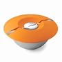 Magppie Ebe Salad Bowl with Lid and Server Set, Orange