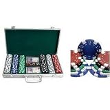 Review Stacks and Stacks  / 300 Poker Chip Set with Aluminum Case (Multi) (9
