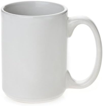 Premium Grade A 15oz. White Sublimation Blank Mugs (Qty 36)
