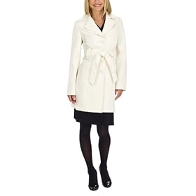 Merona® Women's Short Wool Topcoat - White