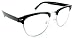 Retro Man Italian designer reading glasses for youthful men who read in style.