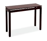 Review HFD  / Sleek Espresso Finish Beechwood Console Sofa Table