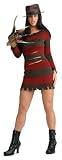 Officially Licensed ALL NEW Nightmare on Elm Street's Ms. Freddy Krueger Costume (boots not included