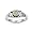 Sterling Silver Baby Ring with Light Peridot CZ - 2mm Band Width - 5mm Face Height - Sizes: 3-4, 3