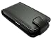 AAJ Trading Black Leather Flip Case Cover for Samsung S8000 Jet