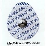 Kendall Medi-Trace 200 Foam Electrodes, Pouch of 100, Case of 1000