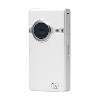Flip UltraHD Video Camera - White, 8 GB, 2 Hours