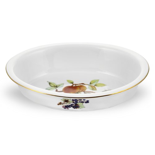 Royal Worcester Evesham Gold Porcelain  Oval Dish