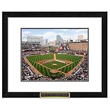 San Diego Padres MLB Framed Double Matted Stadium Print