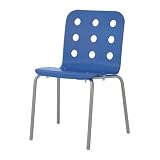 Visitor Chairs - Indoor / Outdoor / Garden / Patio / Home / Office Party (Silver Blue)