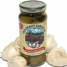 Childrens Toyshop  Gourmet Food : Old Gilroy Garlic Company Garlic Stuffed Olives