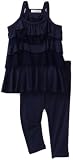 Little Ella Baby-girls Infant Tiny Dancer Tunic Set, Navy, 12-18 Months