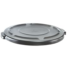 Rubbermaid Commercial Brute Plastic Lid, Round, for Brute Utility Containers