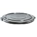 Rubbermaid Commercial Brute Plastic Lid, Round, for Brute Utility Containers