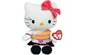 Hello Kitty Retro TY Beanie (Approximately 8" tall)