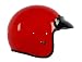 Raptor Red Large Open Face Helmet