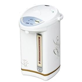 Le Chef Electric Hot Water Pot 5.0 (Floral) Manual Pump With Reboil & Auto Dispense LC5021W