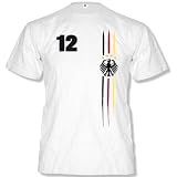 DEUTSCHLAND FUSSBALL EM 2012 FANSHIRT 21 VERSCHIEDENE MOTIVE - Herren T-Shirt Gr. S bis XXL
