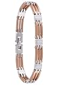 Stainless Steel Invicta Women's Two-Tone Link Bracelet