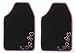 Pink Heart Hearts Carpet Front Floor Mat Mats 2pc