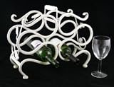 Review Cranville Wine Racks  / Free standing 6 bottle cream wine rack