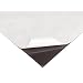 Flexible Magnet Sheet With Adhesive, 1/32" Thick, 12" Wide, 24" Length (1 sheet rolled inside tube)