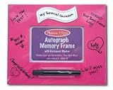 Melissa & Doug Pink Autograph Memory Frame