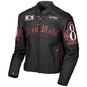 Icon Dead Mans Hand Jacket - 3X-Large/Black