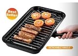 Replacement Grill Pan Size: 4 X 40 X 23 cm  from luxzo