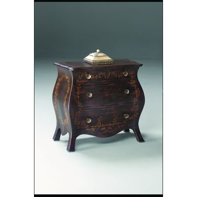 HeatherBrooke Vandyke Floral Bombe Accent Chest