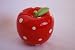 Kitchen & Housewares : Gisela Graham Red Apple Children's Ceramic Money Box / Piggy Bank