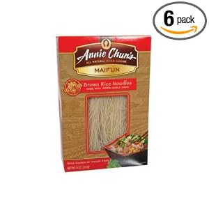 Annie Chun's Brown Rice Noodle, Maifun, 8-Ounce (Pack of 6)
