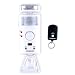 Strobe Motion Alarm & Chime w/ Remote & Warning Decal