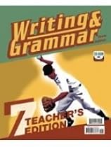 Writing & Grammar, Grade 7