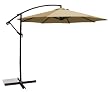 Ace Evert Offset Umbrella 8074, 10 ft, Polyester, Beige
