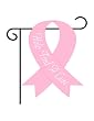 Pink Ribbon Garden Flag Indoor/outdoor 13.5" X 18"