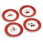 Perfectly Plaid Christmas Dinner Plates