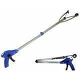 Folding Helping Hand Long-Reach Pick-Up Gripper - Light Weight Aluminum Body