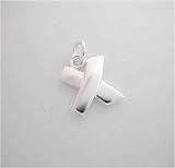 Silver Smooth* X CHARM * Bracelet Pendant