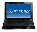 ASUS Eee PC 1005HA-PU1X-BK 10.1-Inch Black Netbook - 10.5 Hour Battery Life