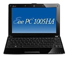 ASUS Eee PC 1005HA-PU1X-BK 10.1-Inch Black Netbook - 10.5 Hour Battery Life