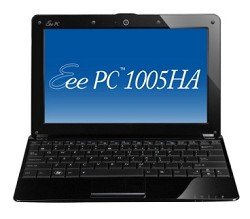 ASUS Eee PC 1005HA-PU1X-BK 10.1-Inch Black Netbook - 10.5 Hour Battery Life