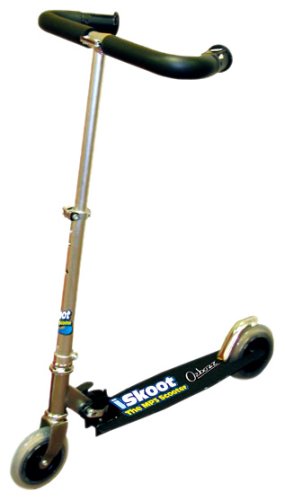 Childrens Toyshop  Toys : Ozbozz Boys Iskoot Black Scooter