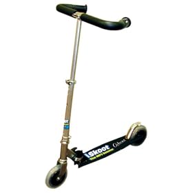 Ozbozz Boys Iskoot Black Scooter