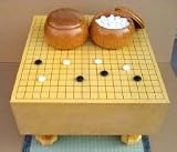 新かや５寸足付碁盤セットの画像